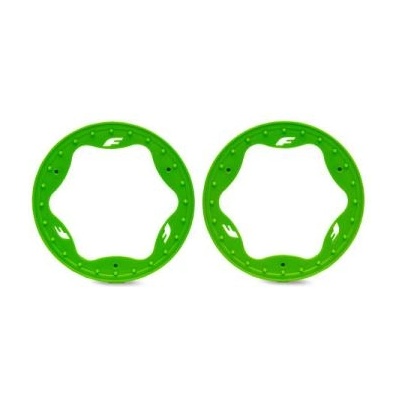 Traxxas beadlock пръстен 3.5" преден зелен (2)