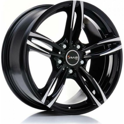 AVUS AC-MB3 8,5x18 5x120 ET37 black polished