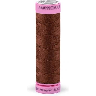 Polyesterové nitě návin 100 m Aspo Amann 0263 Friar Brown
