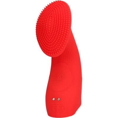 Loveline - стимулиращ вибратор за пръст (червен)