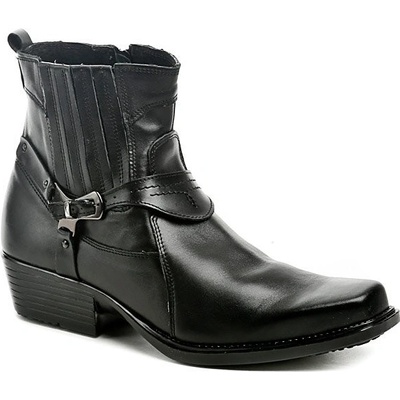 Koma 1025 čierne westernové topánky