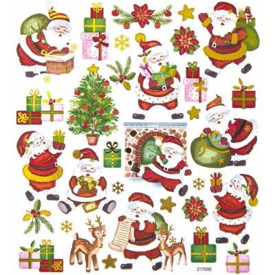 DP Craft Samolepky 14,8 ×17 cm - Santa Claus