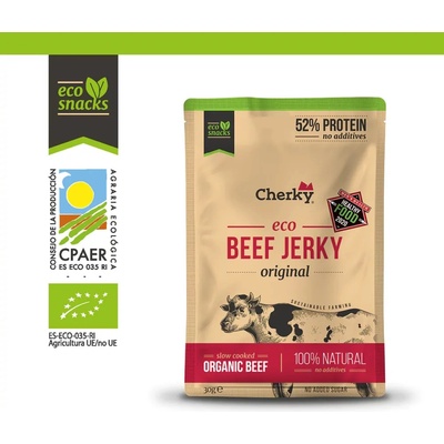 Cherky foods bio beef jerky original 30 g