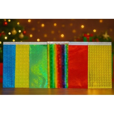 Dárkový hologramový samolepící sáček velký 23s34cm cm 100ksks