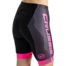 Crussis dámské elastické černá/růžová