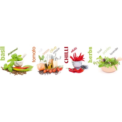 DIMEX ART Фототапет за кухня - подправка 180 x 60 см