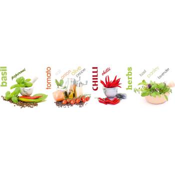 DIMEX ART Фототапет за кухня - подправка 180 x 60 см