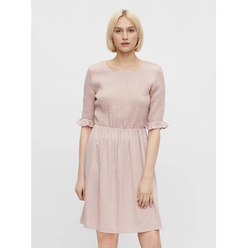 PIECES Светлорозова рокля на цветя Pieces Laoise Pieces | Rozov | ЖЕНИ | M
