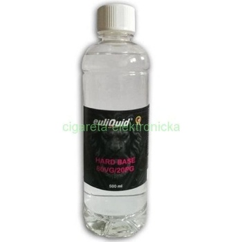 Euliquid Báza Hard PG20/80VG 0mg 500ml 1ks