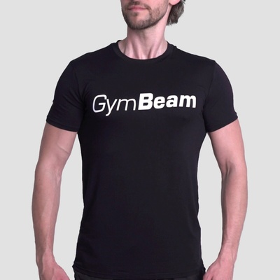 GymBeam Tričko Mesh Essence Black