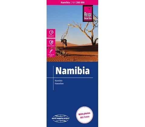mapa Namibia 1:1,2 mil.