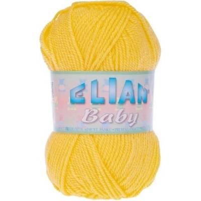 Pletací příze Elian Baby 2857 - žlutá