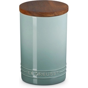 Le Creuset Кухненски буркан за съхранение SIGNATURE 770 мл, SEA SALT, керамика с глазура, Le Creuset (LECR70819777170099)
