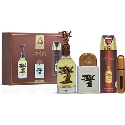 Lattafa Perfumes Pride Eternal Oud подаръчен комплект с парфюмна вода 100мл унисекс 1 бр
