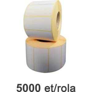 ZINTA Самозалепващи SGP етикети ZINTA, 50x25mm, свалящи се, 5000 ет. / ролка (50X25X5000-SGP-REM)