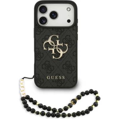 GUESS Калъф Guess 4G Strap 4G Classic Logo за iPhone 17 Pro - черен