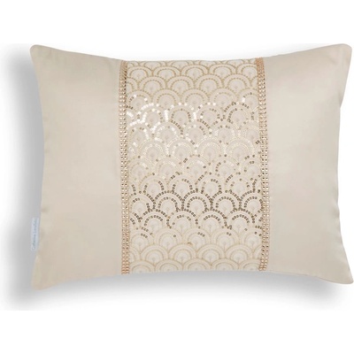 Catherine Lansfield Декоративна възглавница от микросатен 30x40 cm Deco Sequin - Catherine Lansfield (BD/58957/W/CU304/CHP)