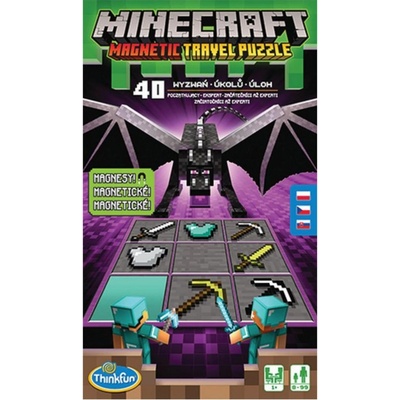 ThinkFun Minecraft Magnetická cestovní hra – Zboží Dáma