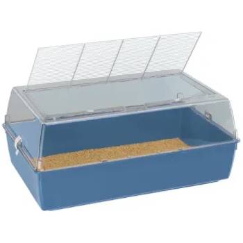 Ferplast Duna Multy - Необорудвана клетка за морски свинчета и зайци и други малки животни, 71Х46Х31.5 см