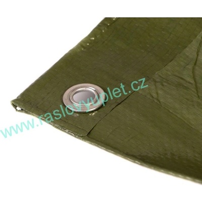 Procraft krycí plachta s oky 120 g/m² zesílená 6 x 8 m zelená 120608