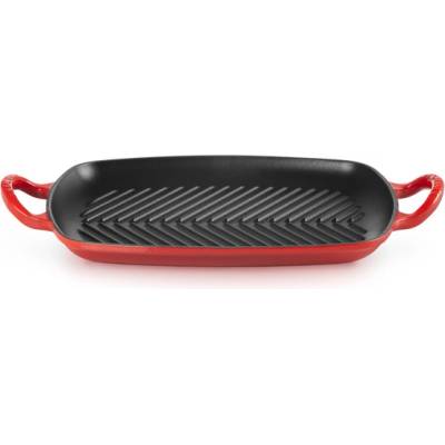 Le creuset Signature panvica na grilovanie Červená 30 x 27 cm