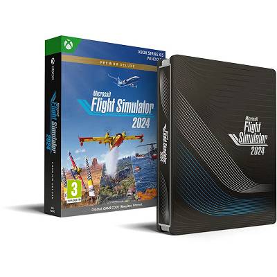 Microsoft Flight Simulator 2024 (Premium Deluxe Steelbook Edition) (XSX)
