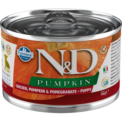 N&D Dog Pumpkin Puppy Chicken & Pomegranate 140 g