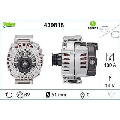 Alternátor VALEO 439818