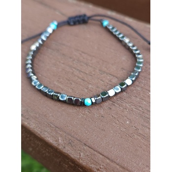 Image 1 of Мъжка гривна с камъни