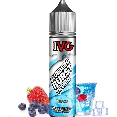 IVG Shake & Vape Menthol Blueberg Burst 18 ml