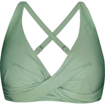 BARTS Isla Cross Halter Full bikini top - Green (Sage)