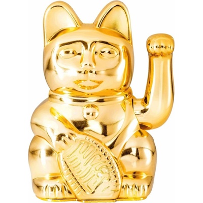 Maneki Neko Donkey Lucky Cat - Egypt Shiny Gold