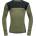 Devold Мъжко мериносово термобельо Devold Lauparen Merino 190 Shirt Merino base layer - Ink / Lichen / Black (015-1451-0511)