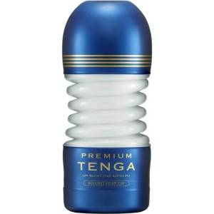  Мастурбатор с въртяща се глава - Rolling Head Cup Blue (TENGA00177)