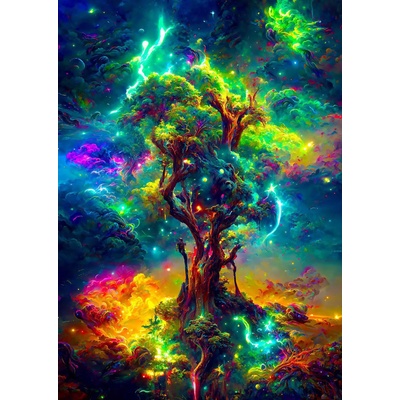 Enjoy - Puzzle Cosmic Tree of Life - 1 000 piese