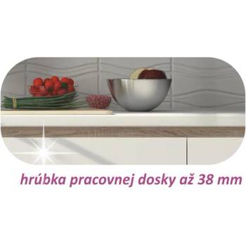 Долен отворен шкаф Line 20 cm дъб сонома