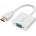 MicroConnect Adapter hdmi - vga m/f, white