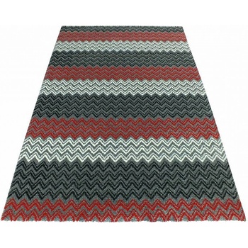 DYWANOPOL ZIG ZAG red