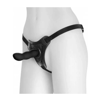 Boss of Toys Crushious Snapper Adjustable Strap-on System Black 12.5cm Silicone