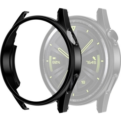 VSETKONAMOBIL Plastový kryt s ochranným sklom pre Huawei Watch GT 3 46mm čierny 38429