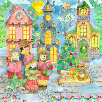 Grafika - Puzzle Christmas Carols - 1 000 piese