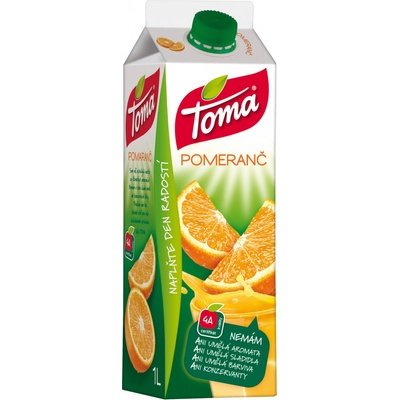 Toma pomeranč 100% 1l – Sleviste.cz
