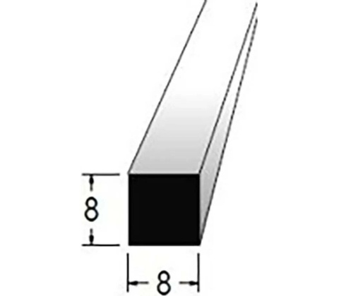 Hranolek 8x8mm, délka 100cm