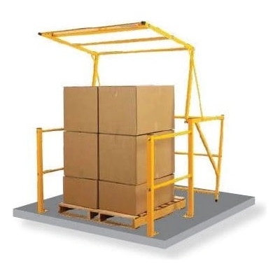Otočná paletová branka na rampy Vario 10 – pro palety 1600×2000×1400 mm, vnější š.2400 mm