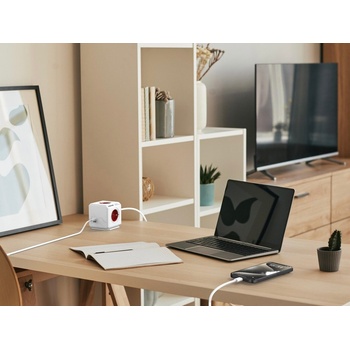 Cubenest PowerCube Extended USB PD 20W, USB, USB-C, 4x zásuvka, 1,5m PC420RD