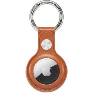 Krusell Калъф - ключодържател за Appple AirTag Keyring - Кафяв