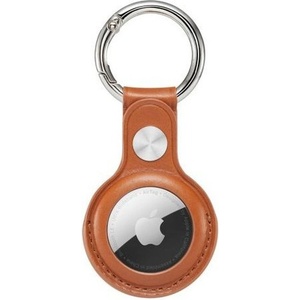 Krusell Калъф - ключодържател за Appple AirTag Keyring - Кафяв