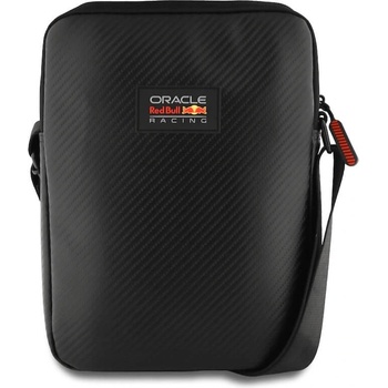 Red Bull Дизайнерска чанта (органайзер) за мобилни устройства и аксесоари - Red Bull PU Carbon Bag Size L (черен) (RBTB10NPAK)