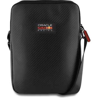 Red Bull Дизайнерска чанта (органайзер) за мобилни устройства и аксесоари - Red Bull PU Carbon Bag Size L (черен) (RBTB10NPAK)