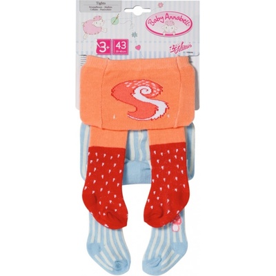 Zapf Creation Baby Annabell Dětské punčocháče 2x 43 cm